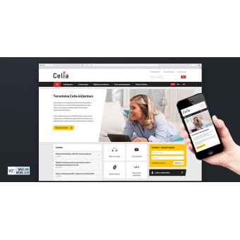 Celia.fi -verkkosivut logo
